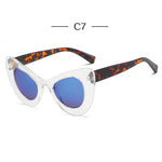 Cat Eye Sunglasses Ladies Mirror Eyeglasses Women