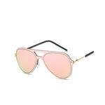 Colorful Metal Frame Women Sunglasses