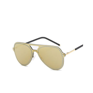 Colorful Metal Frame Women Sunglasses