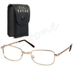 New Unisex 1PC Folding Metal Reading Glasses