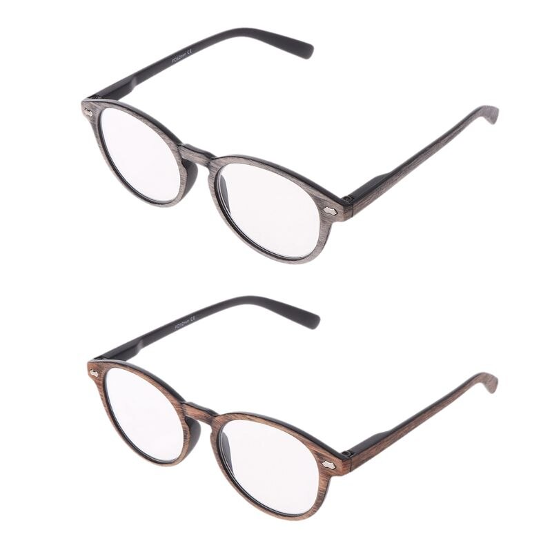 Imitation Wood Reading Glasses Women/ Men