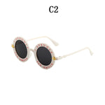 Round Sunglasses Vintage 90sMen Women