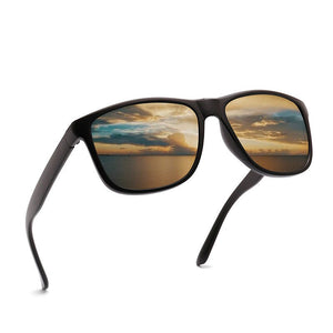 Oversized Sunglasses Men Polarized Mirror Goggles