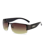 Grey Mirror Men's Square Sunglasses Polarized Mens Sun Glasses