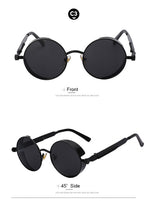 Round Metal Sunglasses Steampunk Men Women