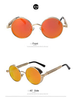 Round Metal Sunglasses Steampunk Men Women